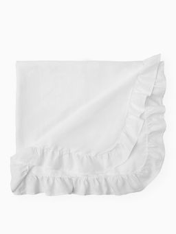 Скатерть «Этель» Ivory, 150×220+/-3 см, 100% лён, белая, 170 г/м²