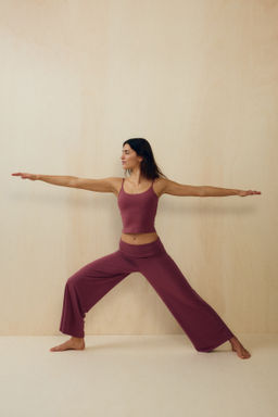 Pantal?n de yoga con cintura plegable - H&m фото 2