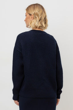 ЕВ 30200/ш/темно-синий кардиган жен