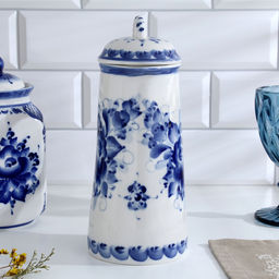 Кувшин для воды «Ретро», 24.5 см, фарфор гжель