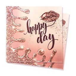 Салфетки "Happy Day" 33*33см, 12шт. (6073268)