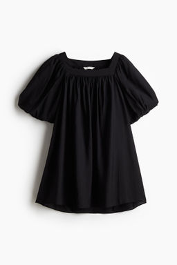 Vestido t?nica con mangas globo