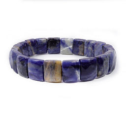 Браслет из камня Содалит дарует успех, карьерный рост, процветание и удачу