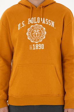 Мужской горчичный свитшот Неожиданная скидка в корзине - U.s. polo assn фото 6