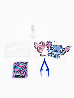 Аквамозаика «Стич с подружкой», более 800 шариков, 2 фигурки