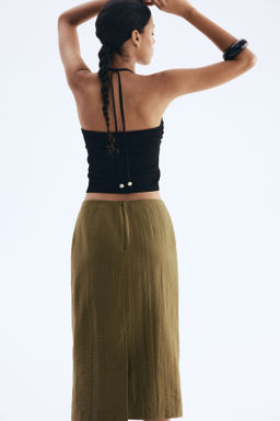 Falda de tubo efecto arrugado - H&m фото 8
