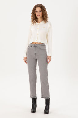 Женский трикотажный кардиган песочного цвета Неожиданная скидка в корзине - U.s. polo assn фото 4