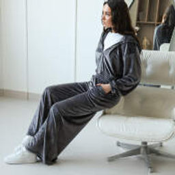 Комплект ПРЕМИУМ ВЕЛЮР оверсайз на молнии - Knitka wear фото 4