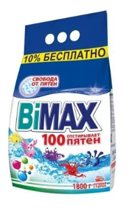 БИМАКС стир.порошок 1800гр 100 пятен