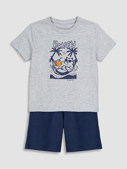Erkek ?ocuk ?ortlu Pijama Tak?m?