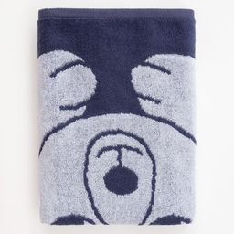 Полотенце махровое Этель Медвежонок, 70х130 см, 100% хлопок, 420гр/м2  фото 4