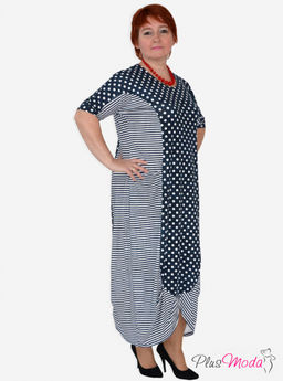 Платье Модель №56 размеры 52-72 - Plusmoda фото 6