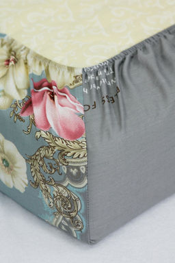 Простыня на резинке сатин 220х200 - Хлопковый мир фото 2