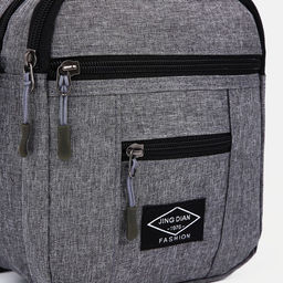 Сумка мужская, цвет серый - Simaland фото 3