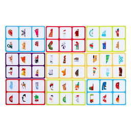 Настольная игра Умное лото. Новогодние половинки, от 1 игрока, 3+