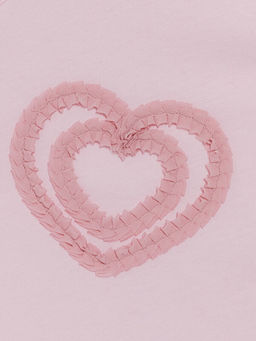 Bisiklet Yaka Nak??l? K?z ?ocuk Ti??rt