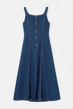 Lacivert D__me Detayl_ Ask_l_ Maxi Denim Elbise TWOSS26EL00952 - Trendyolmilla фото 7