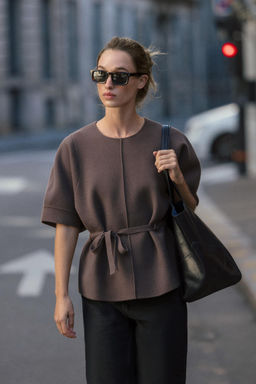 KNIT SWEATER WITH BALLOON SLEEVES - Zara фото 2