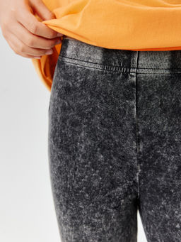 ACOOLA / Брюки детские для девочек (лосины) Karia светло-серый  фото 5