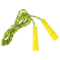 Цена за 10 шт. Скакалка детская, 2.2 м, регулируемая, нейлоновый трос, цвет МИКС