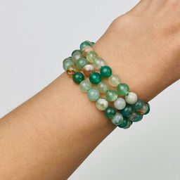 Бусины для украшений из цветочного Агата