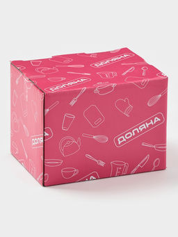 Соусники с ручкой Доляна Сковорода, набор 4 шт., 50 мл, керамика, красные фото 5