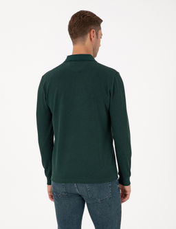 Koyu Ye_il Regular Fit Sweatshirt - Pierre cardin фото 5