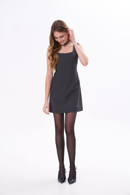 Платье KaVari 1104.1 серый в полоску  фото 5