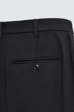 PLEATED TEXTURED TROUSERS - Zara фото 10