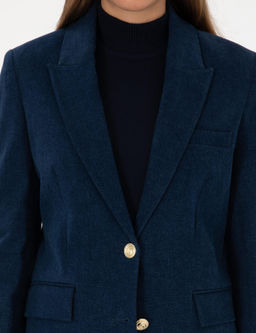 Saks Regular Fit Jean Ceket - Pierre cardin фото 7
