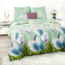 Постельное бельё Астильба (бязь премиум) Семейный/Пододеяльник: 2 шт. - 215*143; Простыня: 1 шт. - 220*240; Наволочка: 2 шт. - 70*70; Премиум