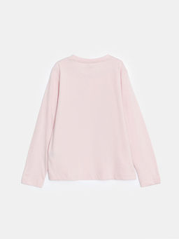 Bisiklet Yaka K?z ?ocuk Ti??rt