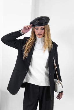 Свитер Дейн (белый) One Size - Nadi bordo фото 21