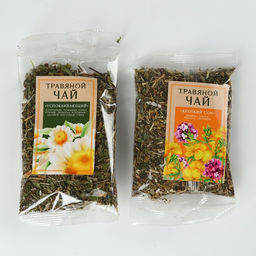 Набор Здоровья и процветания: сбитень 250 мл., чай травяной 100 г (2 шт. х 50 г). - Доброе здоровье фото 3