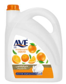 "AVE" Средство для мытья посуды (3750г) Апельсин и цветы.4
