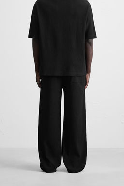 VERTICAL TEXTURED JOGGERS - Zara фото 3