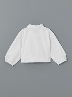 Uzun Kollu Basic K?z ?ocuk G?mlek