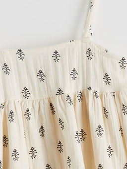 Kare Yaka K?z ?ocuk Elbise