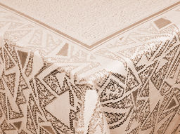 Скатерть декоративная Д221К 2966 розовый 2.35 м*1.60 м рис. Д221К