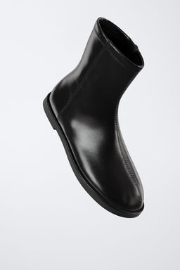 PATENT ANKLE BOOTS - Zara фото 2