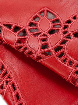 Перчатки женские ш/п F-IS0166 coral - Eleganzza фото 4