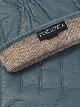 Перчатки женские ш+каш. OS01225 dusty blue - Eleganzza фото 3