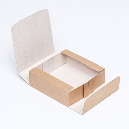 Цена за 5 шт. Коробка складная, крафт, 15 х 15 х 5 см - UPAK LAND фото 4