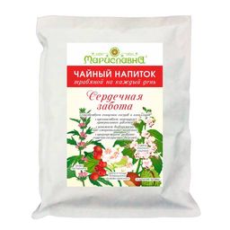 Сердечная забота, фиточай на каждый день