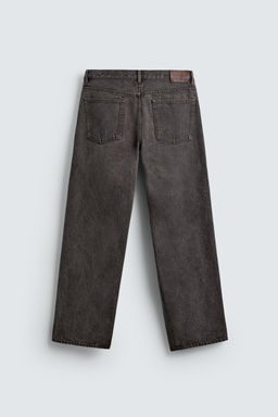 WASHED STRAIGHT FIT JEANS