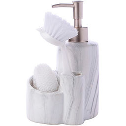 30606 Дозатор с губкой, щеткой 350мл (х24) "MAYER & BOCH"