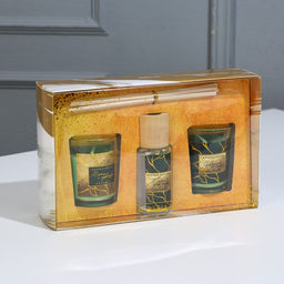 Набор свечей с диффузором Тайна природы, аромат орхидея, 20 х 12,5 х 5 см - Simaland фото 2