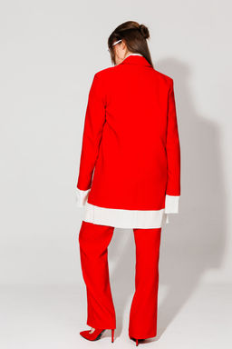 Костюм NIKVA н548-1 красный  фото 4
