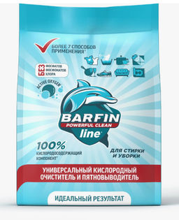 BARFIN 3в1 пятновыводитель, отбеливатель и усилитель стирки 250гр
