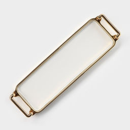 Блюдо керамическое для подачи Gold, 31.5×9.3×4 см